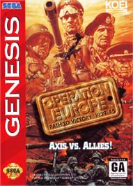 Box cover for Europa Sensen on the Sega Nomad.