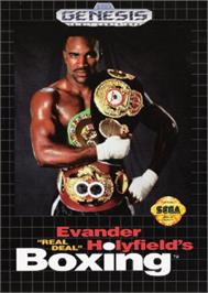 Box cover for Evander Holyfield's 