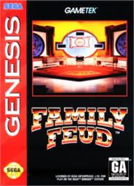 Box cover for Family Feud on the Sega Nomad.