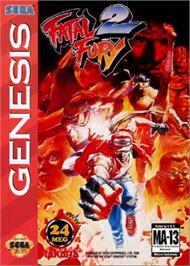 Box cover for Fatal Fury 2 / Garou Densetsu 2 - arata-naru tatakai on the Sega Nomad.