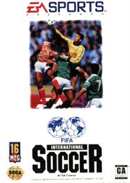 Box cover for Fifa International Soccer on the Sega Nomad.