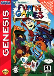 Box cover for Fun 'N Games on the Sega Nomad.