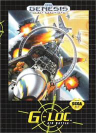 Box cover for G-Loc Air Battle on the Sega Nomad.