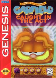 Box cover for Garfield: Caught in the Act on the Sega Nomad.