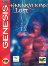 Box cover for Generations Lost on the Sega Nomad.