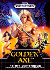 Box cover for Golden Axe on the Sega Nomad.