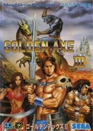 Box cover for Golden Axe 3 on the Sega Nomad.
