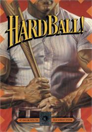 Box cover for HardBall on the Sega Nomad.