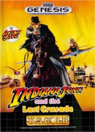 Box cover for Indiana Jones And The Last Crusade on the Sega Nomad.