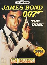 Box cover for James Bond 007 - The Duel on the Sega Nomad.
