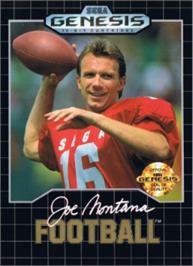 Box cover for Joe Montana Football on the Sega Nomad.