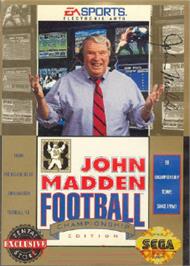 Box cover for John Madden Football - Championship Edition on the Sega Nomad.