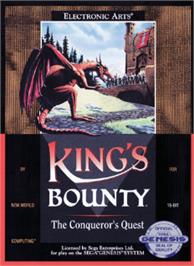 Box cover for King's Bounty - The Conqueror's Quest on the Sega Nomad.