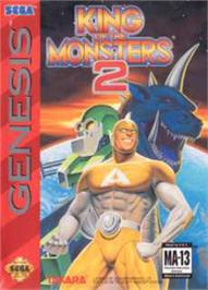 Box cover for King Of The Monsters 2 on the Sega Nomad.