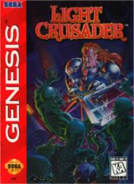 Box cover for Light Crusader on the Sega Nomad.
