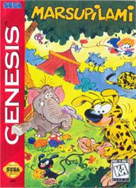 Box cover for Marsupilami on the Sega Nomad.