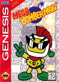 Box cover for Mega Bomberman on the Sega Nomad.
