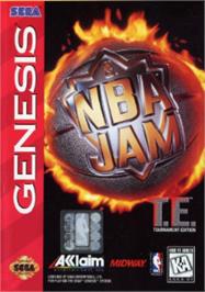 Box cover for NBA Jam Tournament Edition on the Sega Nomad.
