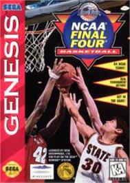 Box cover for NCAA Final Four Basketball on the Sega Nomad.