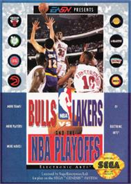Box cover for Nba Pro Basketball - Bulls Vs Lakers on the Sega Nomad.