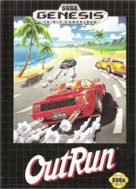 Box cover for Out Run on the Sega Nomad.