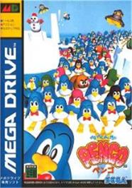 Box cover for Pengo on the Sega Nomad.