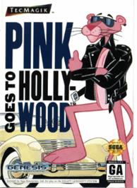 Box cover for Pink Goes to Hollywood on the Sega Nomad.