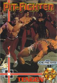 Box cover for Pit-fighter on the Sega Nomad.