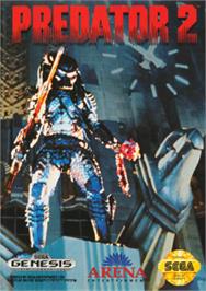 Box cover for Predator 2 on the Sega Nomad.