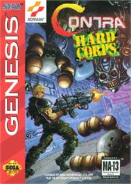 Box cover for Probotector on the Sega Nomad.