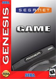 Box cover for Putter Golf on the Sega Nomad.