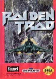 Box cover for Raiden Trad on the Sega Nomad.