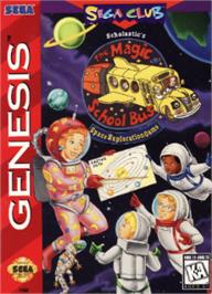 Box cover for Scholastic's The Magic School Bus - Space Exploration Game on the Sega Nomad.