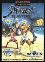 Box cover for Shadow Blasters on the Sega Nomad.