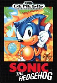 Box cover for Sonic The Hedgehog on the Sega Nomad.