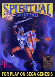 Box cover for Spiritual Warfare on the Sega Nomad.