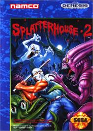 Box cover for Splatterhouse 2 on the Sega Nomad.