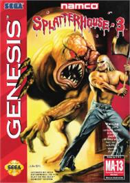 Box cover for Splatterhouse 3 on the Sega Nomad.