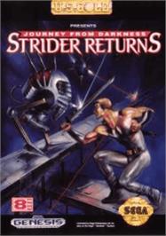 Box cover for Strider 2 on the Sega Nomad.