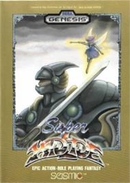 Box cover for Super Hydlide on the Sega Nomad.