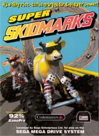 Box cover for Super Skidmarks on the Sega Nomad.