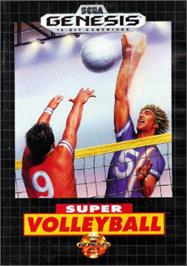 Box cover for Super Volleyball on the Sega Nomad.
