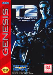 Box cover for Terminator 2 - Judgment Day on the Sega Nomad.