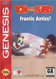 Box cover for Tom And Jerry - Frantic Antics on the Sega Nomad.