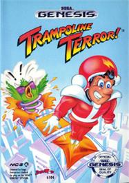 Box cover for Trampoline Terror on the Sega Nomad.