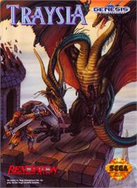 Box cover for Traysia on the Sega Nomad.