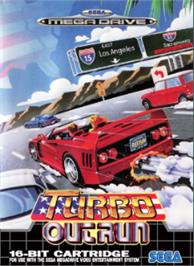 Box cover for Turbo Outrun on the Sega Nomad.