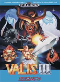 Box cover for Valis 3 on the Sega Nomad.