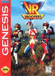 Box cover for Vr Troopers on the Sega Nomad.