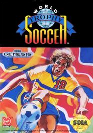 Box cover for World Trophy Soccer on the Sega Nomad.